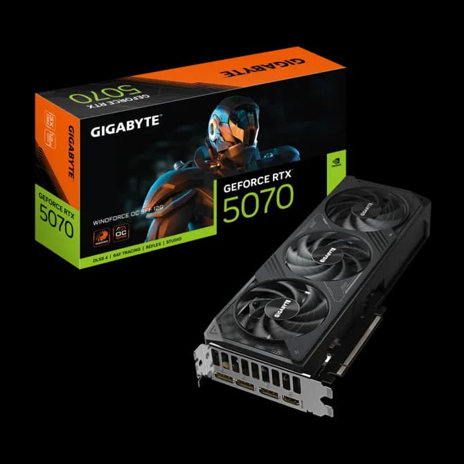 Gigabyte RTX™ 5070 WINDFORCE OC SFF 12G