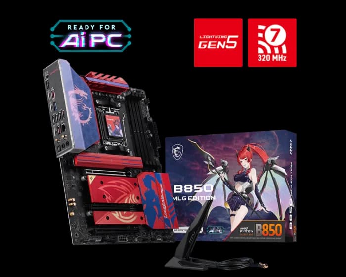 MSI B850 MLG Edition